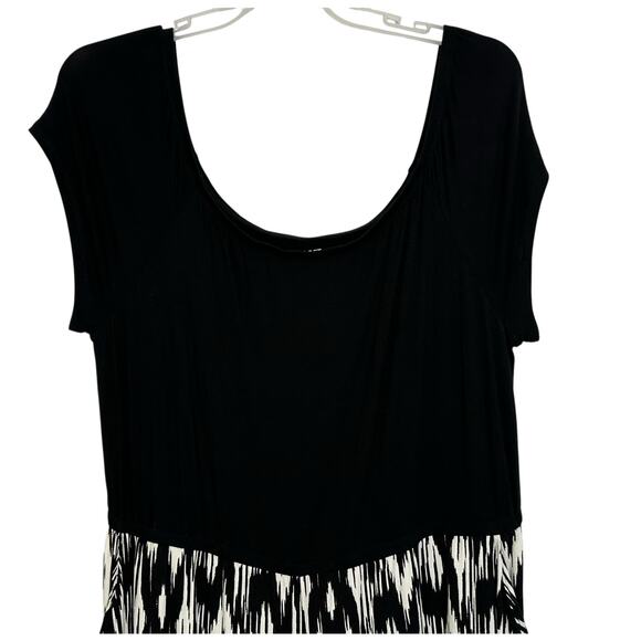 Torrid Super Soft Off Shoulder Culotte Jumpsuit Black Wide Leg Plus Size 3X - Picture 3 of 9